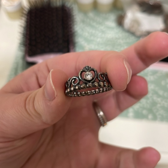 Princess silver pandora ring - Picture 2 of 3